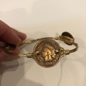 Bourbon and Bowtie Coin Bangle